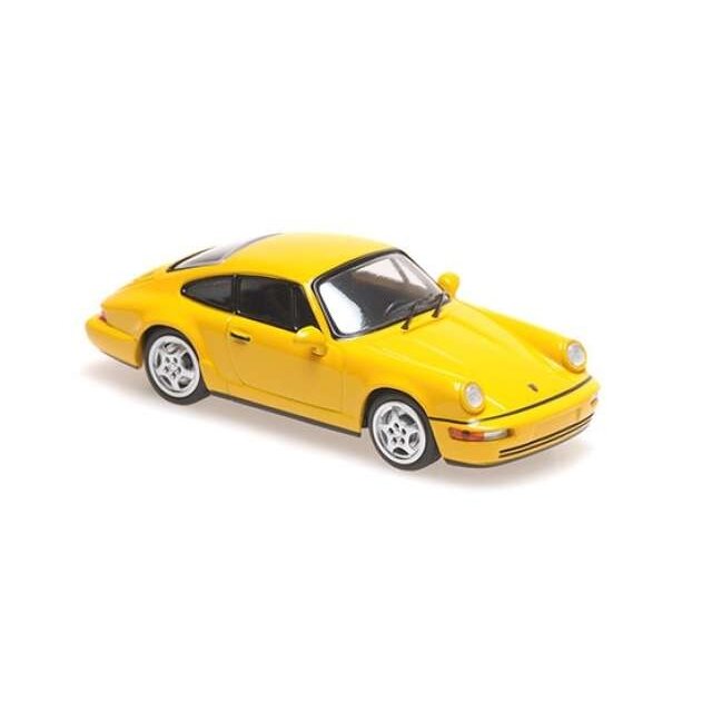 Maxichamps Modeliukas 1/43 1992 Porsche 911 Carrera, yellow Maxichamps Modeliukas 1/43 1992 Porsche 911 Carrera, yellow