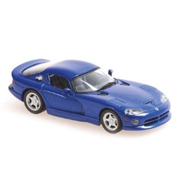 Maxichamps Modeliukas 1/43 1993 Dodge Viper Coupe, blue