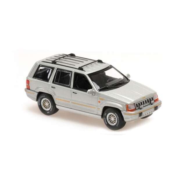 PRE-ORD3R Maxichamps 1/43 1995 Jeep Grand Cherokee, silver