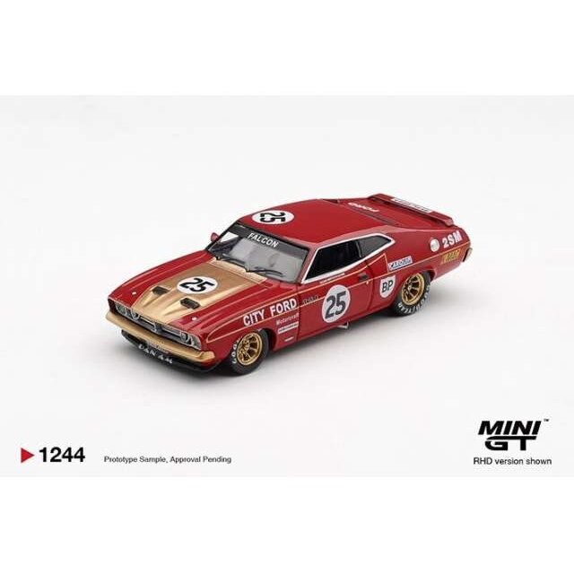 MINI GT Modeliukas 1/64 1975 Ford Falcon (XB) GT #25 Bathurst 1000, red MINI GT Modeliukas 1/64 1975 Ford Falcon (XB) GT #25 Bathurst 1000, red