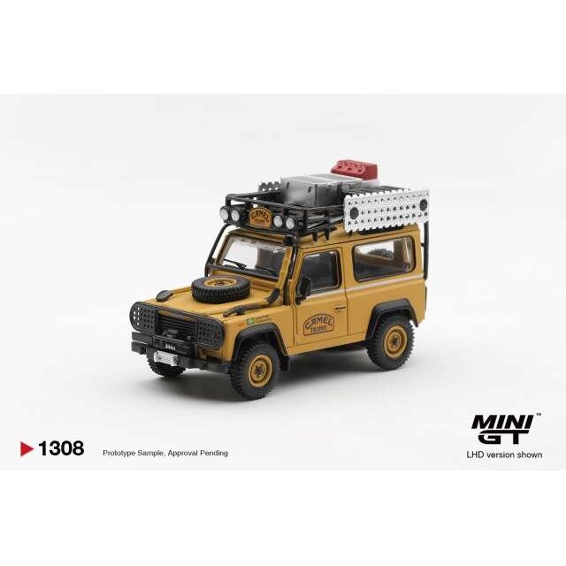 PRE-ORD3R MINI GT Modeliukas 1/64 1985 Land Rover Defender 90 *Camel Trophy* Team Brazil Camel Trophy Borneo PRE-ORD3R MINI GT Modeliukas 1/64 1985 Land Rover Defender 90 *Camel Trophy* Team Brazil Camel Trophy Borneo