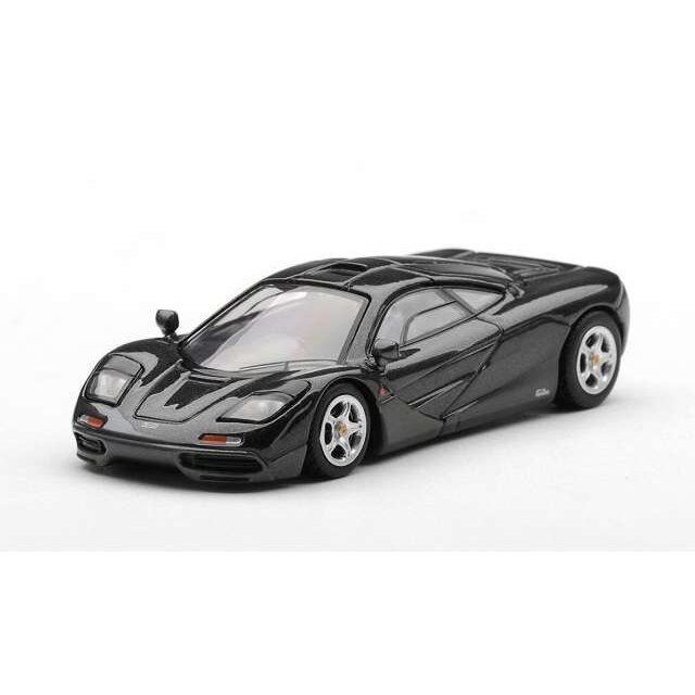 PRE-ORD3R MINI GT Modeliukas 1/64 1993 McLaren F1, blue black metallic PRE-ORD3R MINI GT Modeliukas 1/64 1993 McLaren F1, blue black metallic
