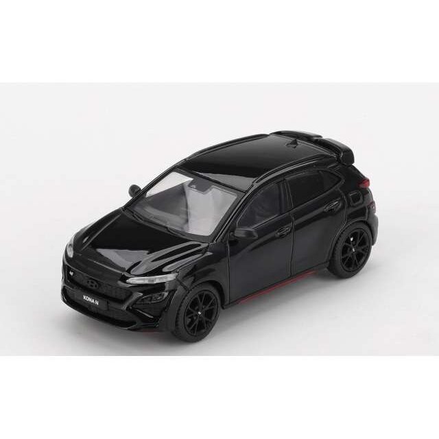 MINI GT Modeliukas 1/64 2022 Hyundai Kona N Phantom, black (yra Sandėlyje)