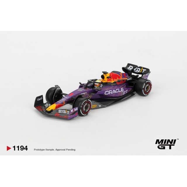 PRE-ORD3R MINI GT Modeliukas 1/64 2023 Red Bull Racing RB19 #1 Max Verstappen Las vegas GP Winner, various PRE-ORD3R MINI GT Modeliukas 1/64 2023 Red Bull Racing RB19 #1 Max Verstappen Las vegas GP Winner, various