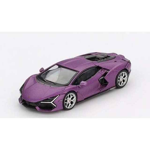 Mini GT 1/64 2024 Lamborghini Revuelto, Viola 30th matte