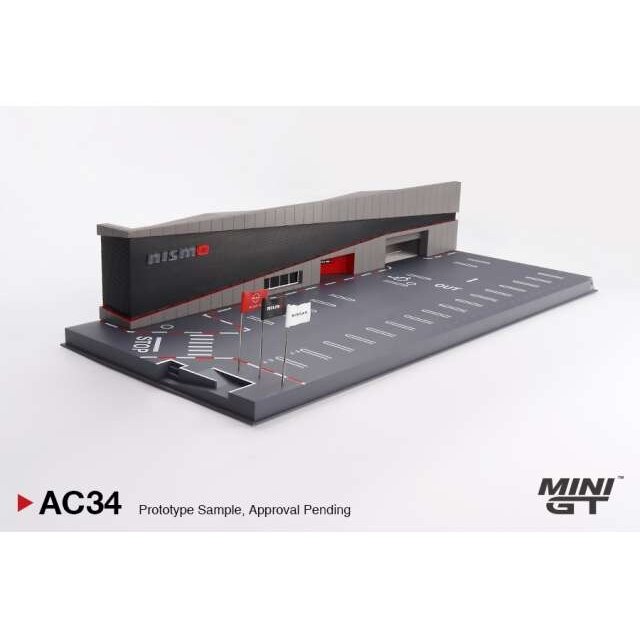 PRE-ORD3R Mini GT Modeliukas 1/64 2024 Nissan Diorama Motorsport & Customizing Nismo Operation Center, grey PRE-ORD3R Mini GT Modeliukas 1/64 2024 Nissan Diorama Motorsport & Customizing Nismo Operation Center, grey