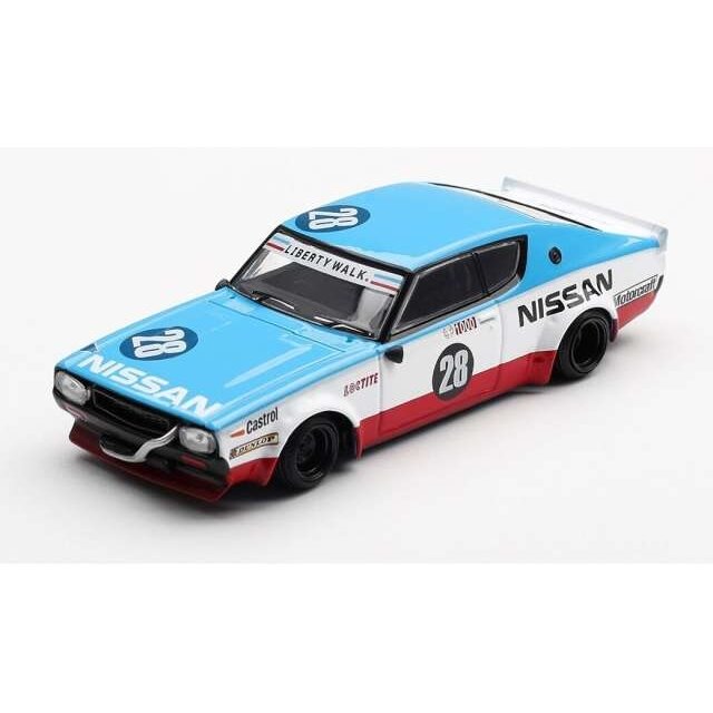MINI GT Modeliukas 1/64 2024 Nissan GT-R (KPGC110) Skyline Kenmeri Liberty Walk Nissan Racing 75 Concept, various (yra Sandėlyje)