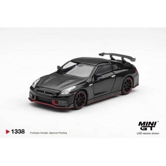 PRE-ORD3R MINI GT Modeliukas 1/64 2024 Nissan GT-R R35 Nismo, black