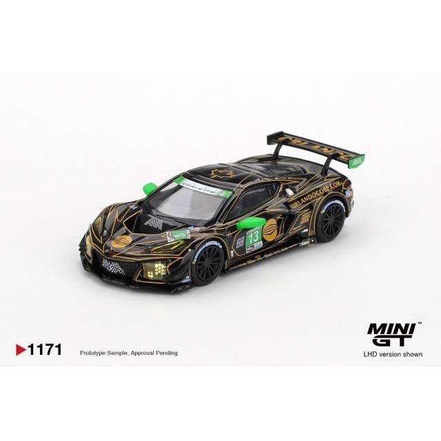 Mini GT 1/64 2025 Chevrolet Corvette Z06 GT3.R #13 Awa Daytona 24 hrs, various