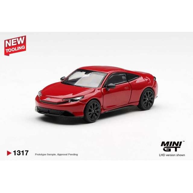 PRE-ORD3R MINI GT Modeliukas 1/64 2025 Honda Prelude, rallye red