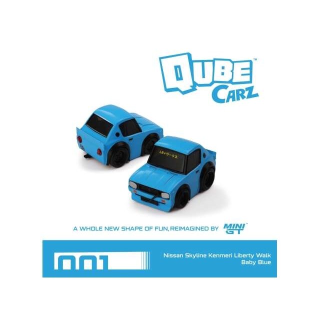 PRE-ORD3R MINI GT Modeliukas 1/64 2025 Nissan Skyline Kenmeri Liberty Walk, blue
