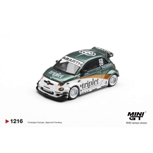 MINI GT 1/64 2026 Fiat 595 Abarth LB-Works TY Edition, various