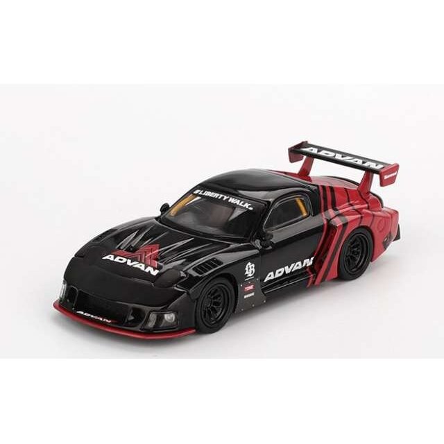 Mini GT 1/64 Mazda RX-7 LB-Super Silhouette Advan, black/red
