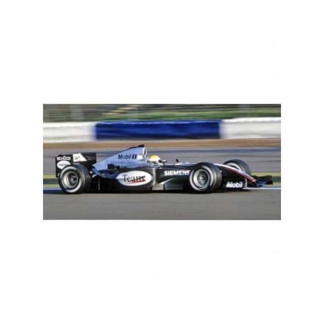 Minichamps Modeliukas 1/18 2004 McLaren Mercedes MP4/19 Autosport Young Driver Test Silverstone Lewis Hamilton, silver/black
