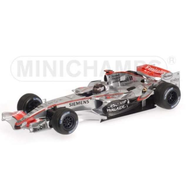 Minichamps Modeliukas 1/18 2006 McLaren Mercedes Benz MP4/21 Kimi Raikkonen, silver Minichamps Modeliukas 1/18 2006 McLaren Mercedes Benz MP4/21 Kimi Raikkonen, silver