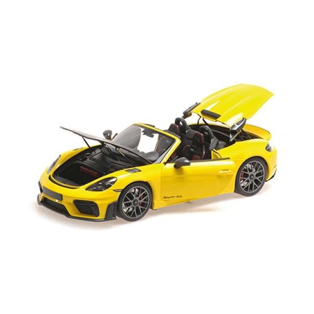 PRE-ORD3R Minichamps 1/18 2024 Porsche Spyder RS, yellow with weissach package