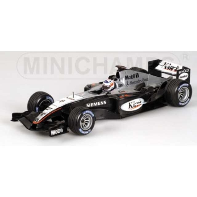 Minichamps Modeliukas 1/43 2004 McLaren Mercedes MP4/19 Kimi Raikonen, silver/black Minichamps Modeliukas 1/43 2004 McLaren Mercedes MP4/19 Kimi Raikonen, silver/black