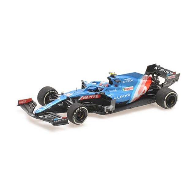 PRE-ORD3R Minichamps 1/43 2021 Alpine F1 Team A521 Esteban Ocon Winner Hungarian GP
