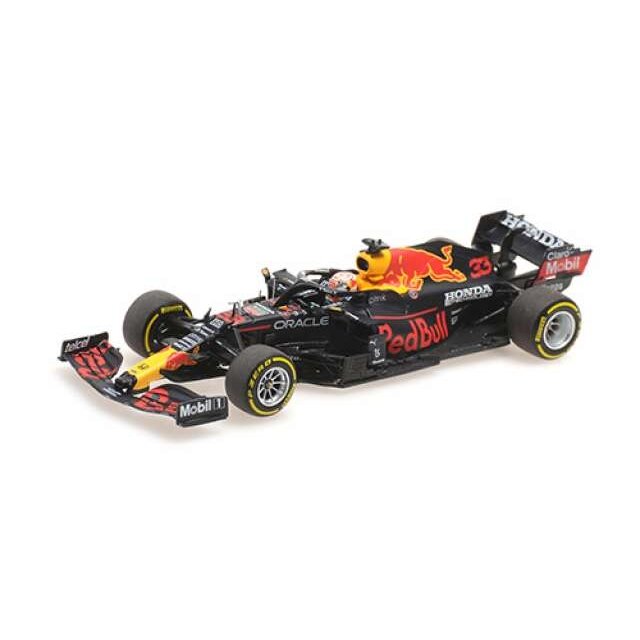 Minichamps Modeliukas 1/43 2021 Oracle Red Bull Racing Honda RB16B Max Verstappen Winner Mexican GP 2021, blue/red/yellow Minichamps Modeliukas 1/43 2021 Oracle Red Bull Racing Honda RB16B Max Verstappen Winner Mexican GP 2021, blue/red/yellow