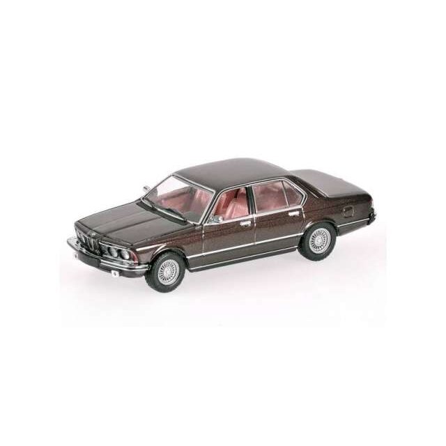 PRE-ORD3R Minichamps 1/87 1977 BMW 733i (E23), brown metallic