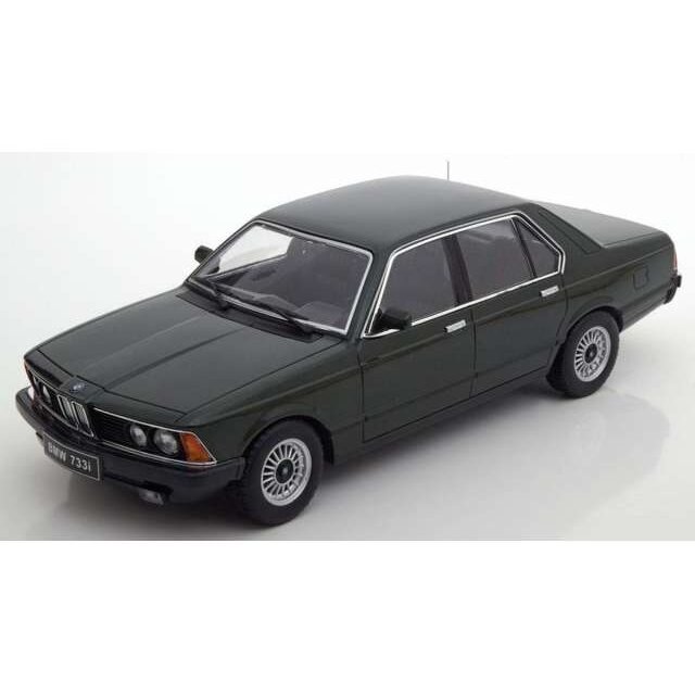 PRE-ORD3R Minichamps 1/87 1977 BMW 733i (E23), green metallic