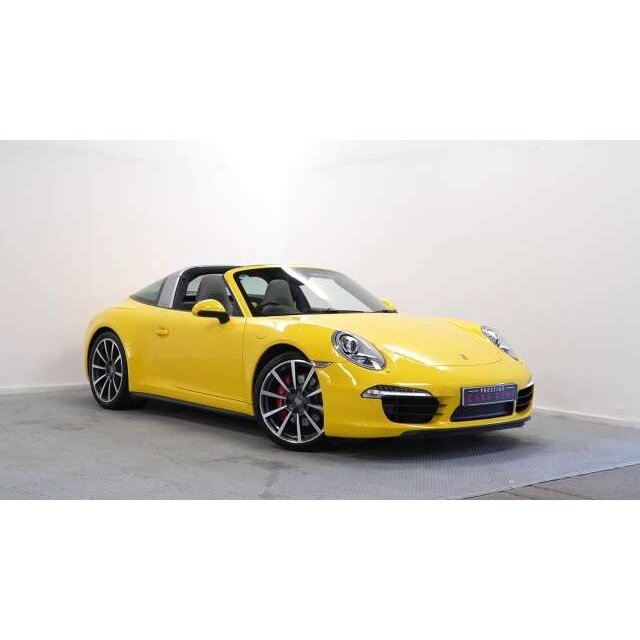 Minichamps Modeliukas 1/87 2014 Porsche 911 Targa 4S, yellow Minichamps Modeliukas 1/87 2014 Porsche 911 Targa 4S, yellow