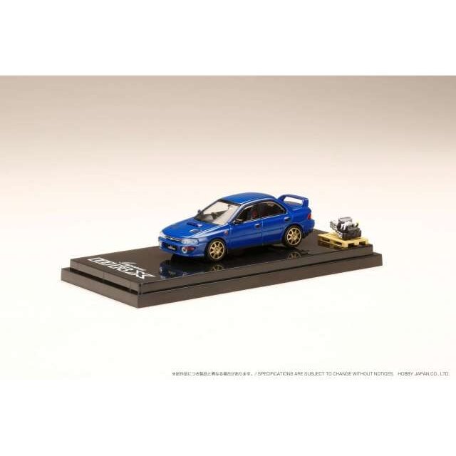 Hobby Japan 1992 Subaru Impreza WRX (GC8) Costumized Version, sport blue
