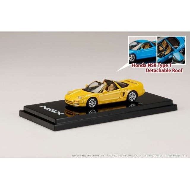 PRE-ORD3R Hobby Japan Honda NSX Type T with Detachable Roof, indy yellow pearl