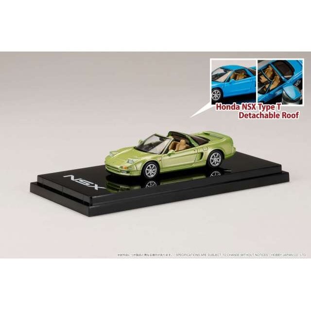 PRE-ORD3R Hobby Japan Honda NSX Type T with Detachable Roof, lime green metallic