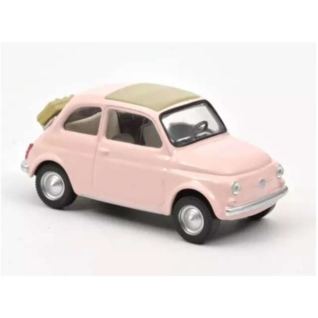 PRE-ORD3R NOREV 1/43 1965 Fiat 500F *Jet-car*, pastel pink