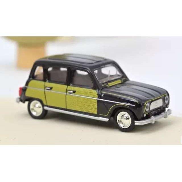 PRE-ORD3R NOREV Modeliukas 1/64 1963 Renault 4 Parisienne, black/yellow PRE-ORD3R NOREV Modeliukas 1/64 1963 Renault 4 Parisienne, black/yellow