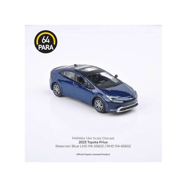 PRE-ORD3R Para64 Modeliukas 1/64 2023 Toyota Prius, blue left hand drive (cars in a deluxe Acrylic window box) PRE-ORD3R Para64 Modeliukas 1/64 2023 Toyota Prius, blue left hand drive (cars in a deluxe Acrylic window box)