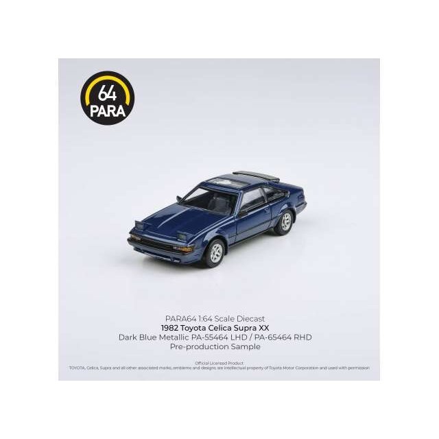 Para64 Modeliukas 1/64 Toyota Supra Celica XX, dark blue metallic (cars in a deluxe Acrylic window box) Para64 Modeliukas 1/64 Toyota Supra Celica XX, dark blue metallic (cars in a deluxe Acrylic window box)