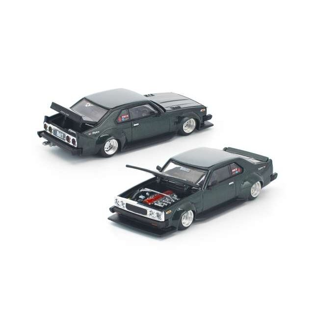 PRE-ORD3R Pop Race Modeliukas 1/64 Skyline C20, dark green PRE-ORD3R Pop Race Modeliukas 1/64 Skyline C20, dark green