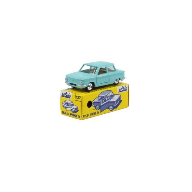PRE-ORD3R Solido Modeliukas 1/43 NSU Prinz IV, blue PRE-ORD3R Solido Modeliukas 1/43 NSU Prinz IV, blue