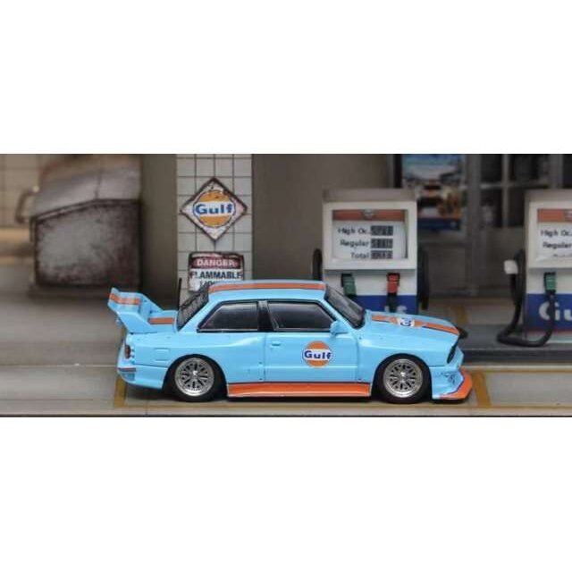 Street Weapon Modeliukas 1/64 BMW E30 *Gulf*, blue/orange