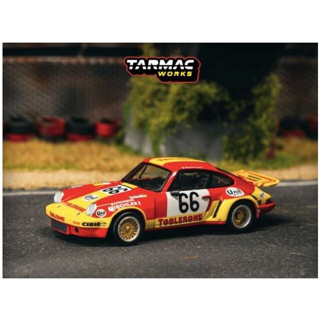 Tarmac Modeliukas 1/64 1974 Porsche 911 Carrera RSR 3.0 #66
24h Le Mans, red/yellow