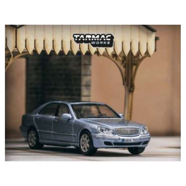 PRE-ORD3R Tarmac Modeliukas 1/64 Mercedes Benz S-Class, horizon blue metallic