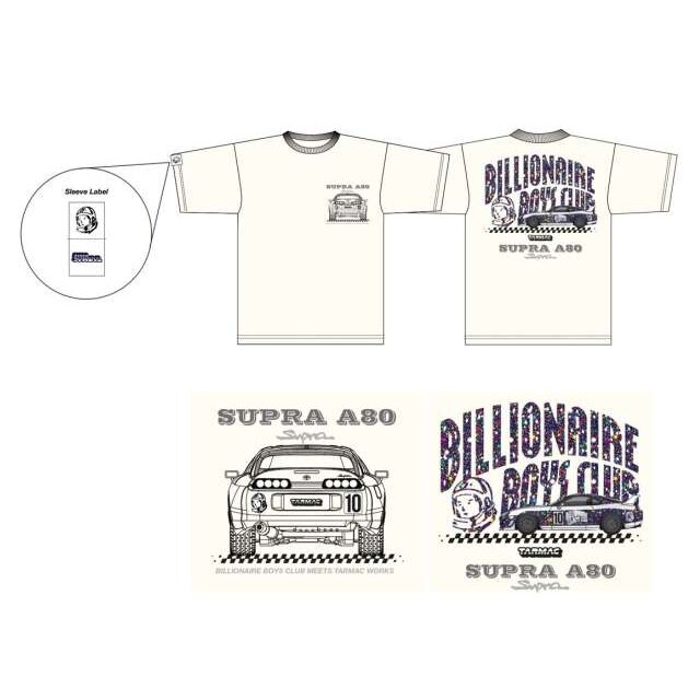 PRE-ORD3R Tarmac Modeliukas Billionaire Boys Club x Tarmac T-shirt, various