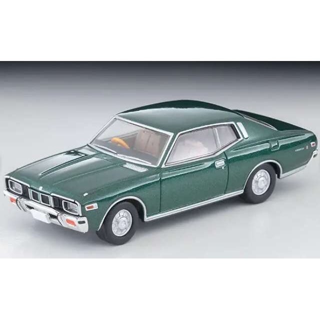 PRE-ORD3R Tomica Limited Vintage Modeliukas 1/64 1975 Nissan Cedric 2-Door HT 2800 SGL, green PRE-ORD3R Tomica Limited Vintage Modeliukas 1/64 1975 Nissan Cedric 2-Door HT 2800 SGL, green