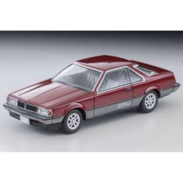 PRE-ORD3R Tomica Limited Vintage Modeliukas 1/64 1984 Toyota Corona Hardtop 1800GT-TR, wine/gray PRE-ORD3R Tomica Limited Vintage Modeliukas 1/64 1984 Toyota Corona Hardtop 1800GT-TR, wine/gray