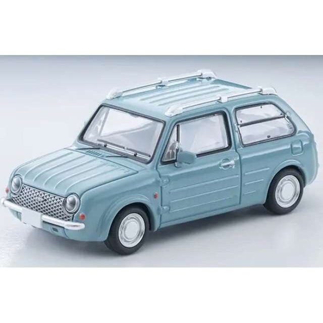 PRE-ORD3R Tomica Limited Vintage Modeliukas 1/64 1989 Nissan PAO, aqua gray PRE-ORD3R Tomica Limited Vintage Modeliukas 1/64 1989 Nissan PAO, aqua gray