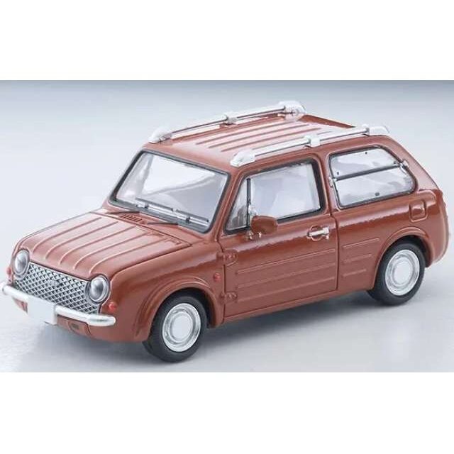 PRE-ORD3R Tomica Limited Vintage Modeliukas 1/64 1989 Nissan PAO, terracotta PRE-ORD3R Tomica Limited Vintage Modeliukas 1/64 1989 Nissan PAO, terracotta