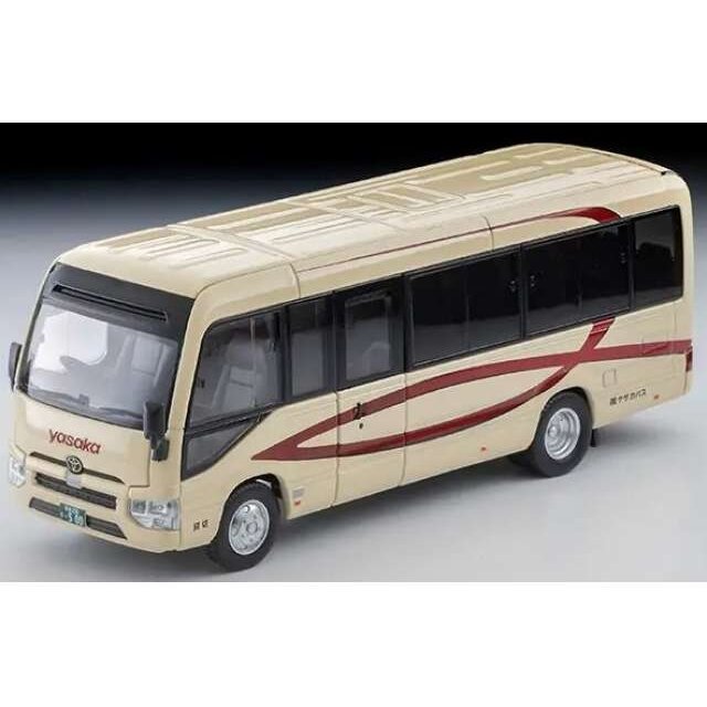 PRE-ORD3R Tomica Limited Vintage Modeliukas 1/64 Toyota Coaster Yasaka Bus, beige PRE-ORD3R Tomica Limited Vintage Modeliukas 1/64 Toyota Coaster Yasaka Bus, beige