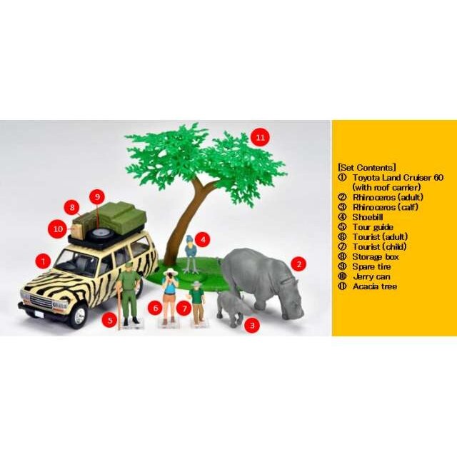 PRE-ORD3R Tomica Limited Vintage Modeliukas 1/64 Toyota Land Cruiser 60 *KAIYODO x Tomica Limited Vintage* Diocolle 64 # Car Snap 31a Safari 3, various