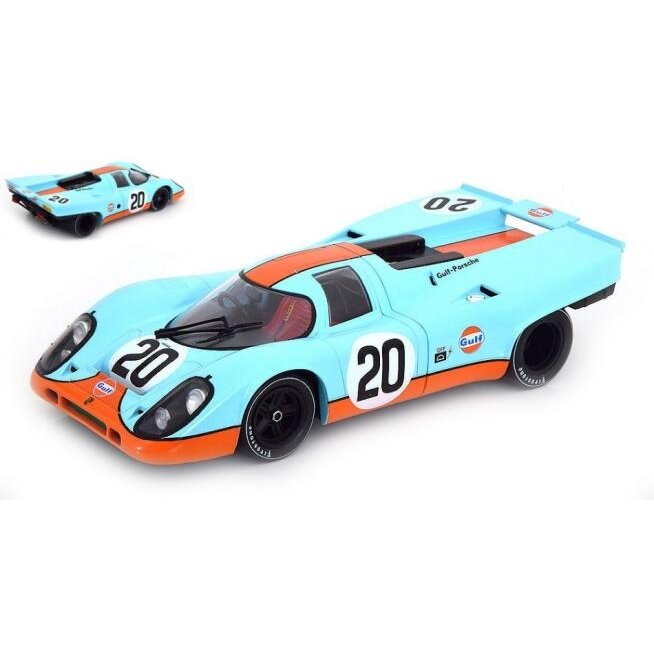 KK Scale Modeliukas 1/18 1970 Porsche 917K #20 24h Le Mans, blue/orange KK Scale Modeliukas 1/18 1970 Porsche 917K #20 24h Le Mans, blue/orange