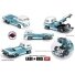 Mini GT 1/64 1972 Volkswagen T1 Pickup *Kaido Works V1*, blue/white