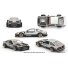 PRE-ORD3R Mini GT 1/64 1983 Toyota AE86 Sprinter Trueno Kaido Street V2, black/grey/white