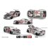 Mini GT 1/64 1999 Nissan Skyline GT-R (R34) *Kaido Star Racing* V1, silver/red/black