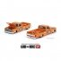 Mini GT Kaido House Chevrolet Silverado Dually KAIDO WORKS V2, orange